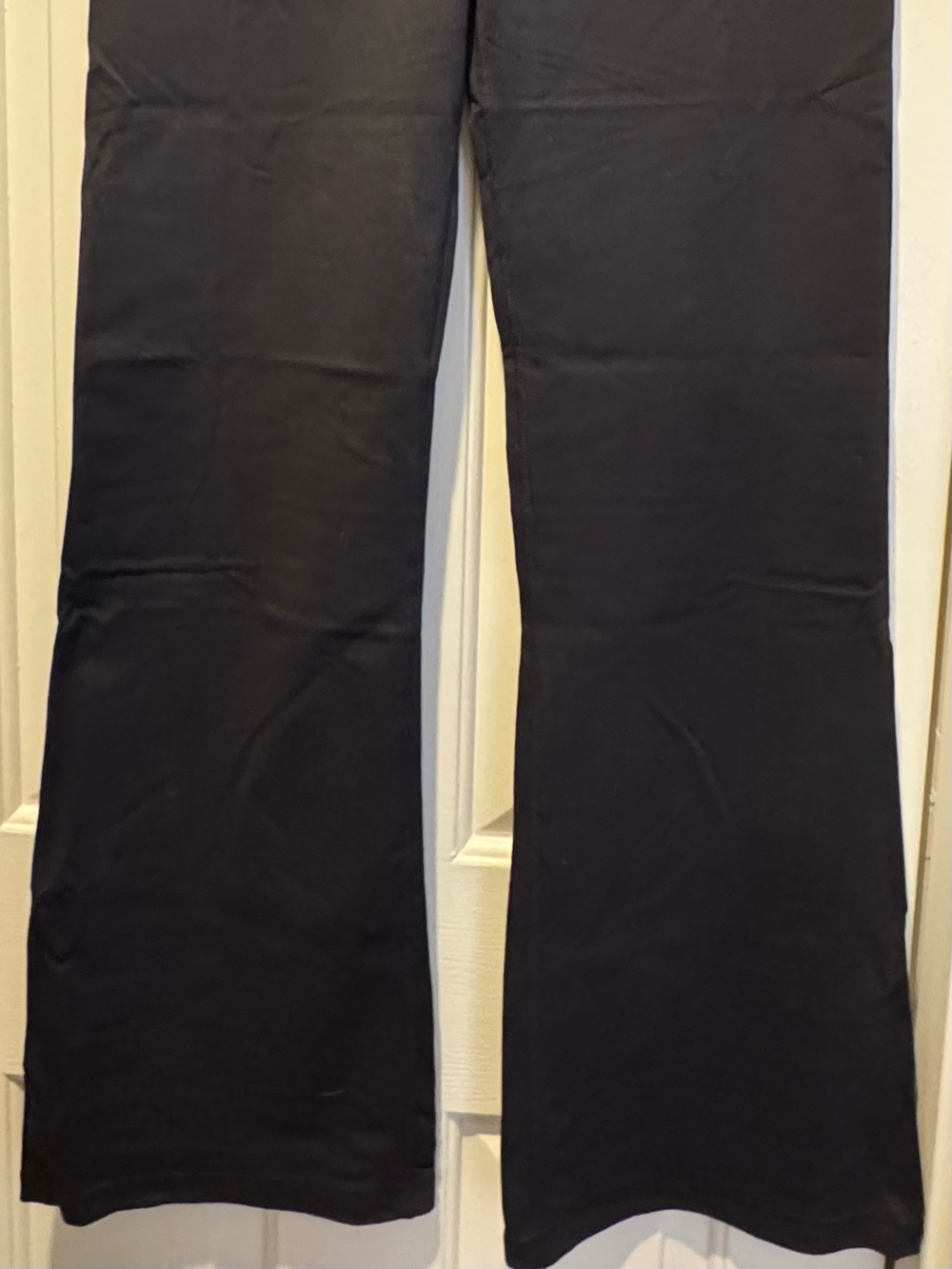 Set of 4 Yoga/Active Wear Pants Colored Waistbands and Black Body XL - Picture 5 of 5
